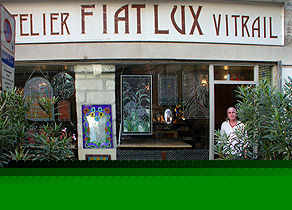 Atelier de vitrail Fiat Lux Avignon &copy; VF