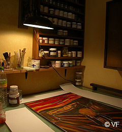 Atelier de vitrail Fiat Lux Avignon &copy; VF