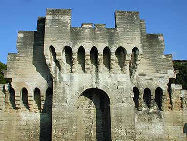 Avignon city walls