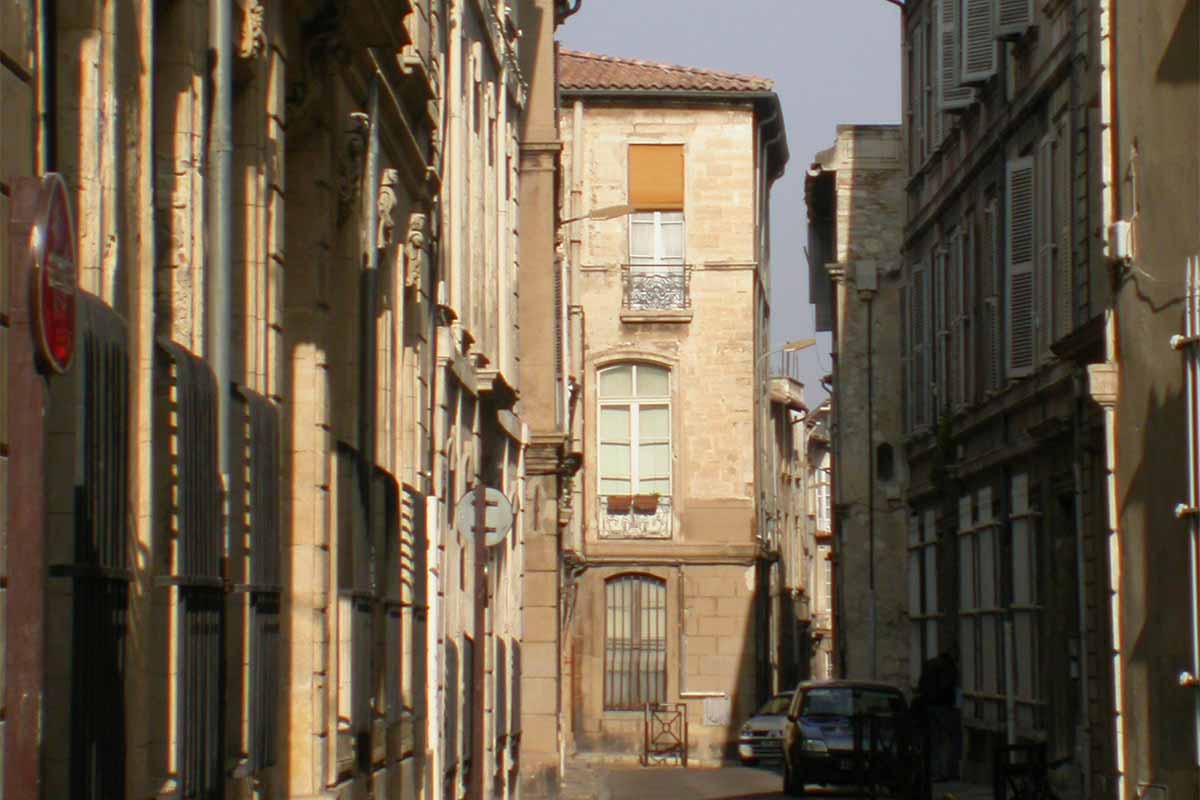rue banasterie en Avignon   © VF