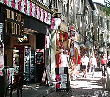 rue des teinturiers en Avignon