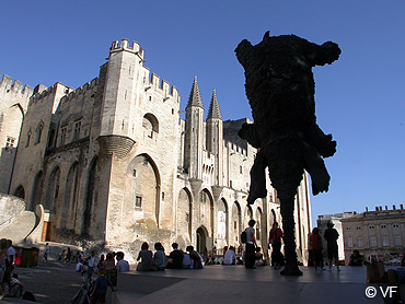 Place du Palais des papes Festival d'Avignon 2010