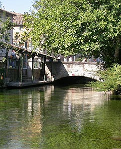 L'Isle sur la Sorgue Canal