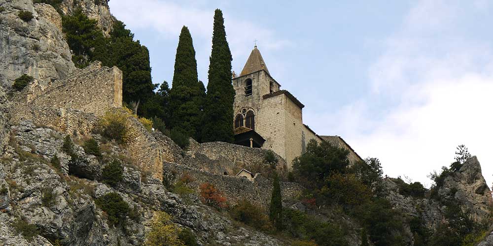 Moustiers Sainte-Marie Chapelle Notre-Dame de Beauvoir © VF