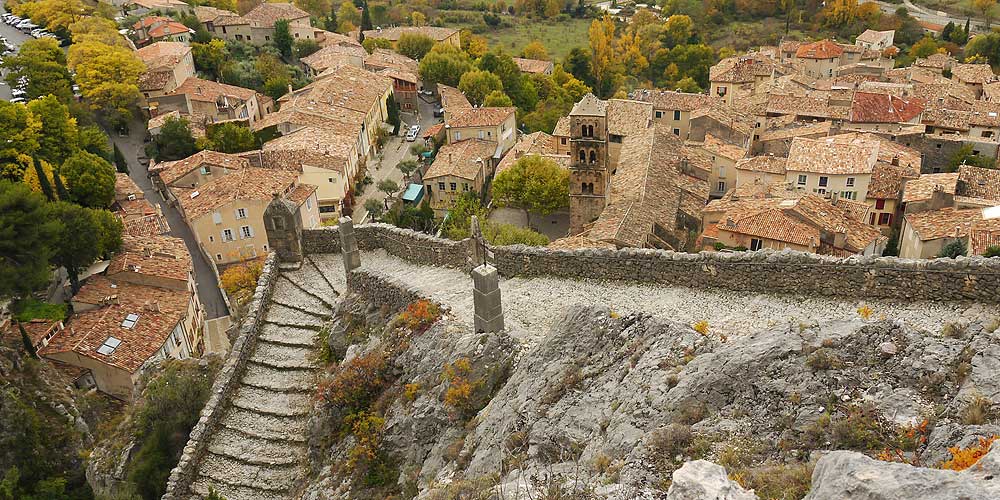 Moustiers Sainte-Marie © VF