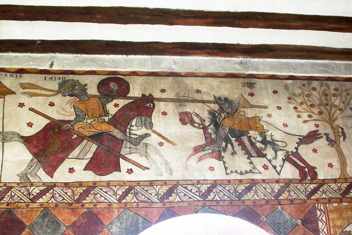 Fresques de la Tour Ferrande à Pernes-les-Fontaines