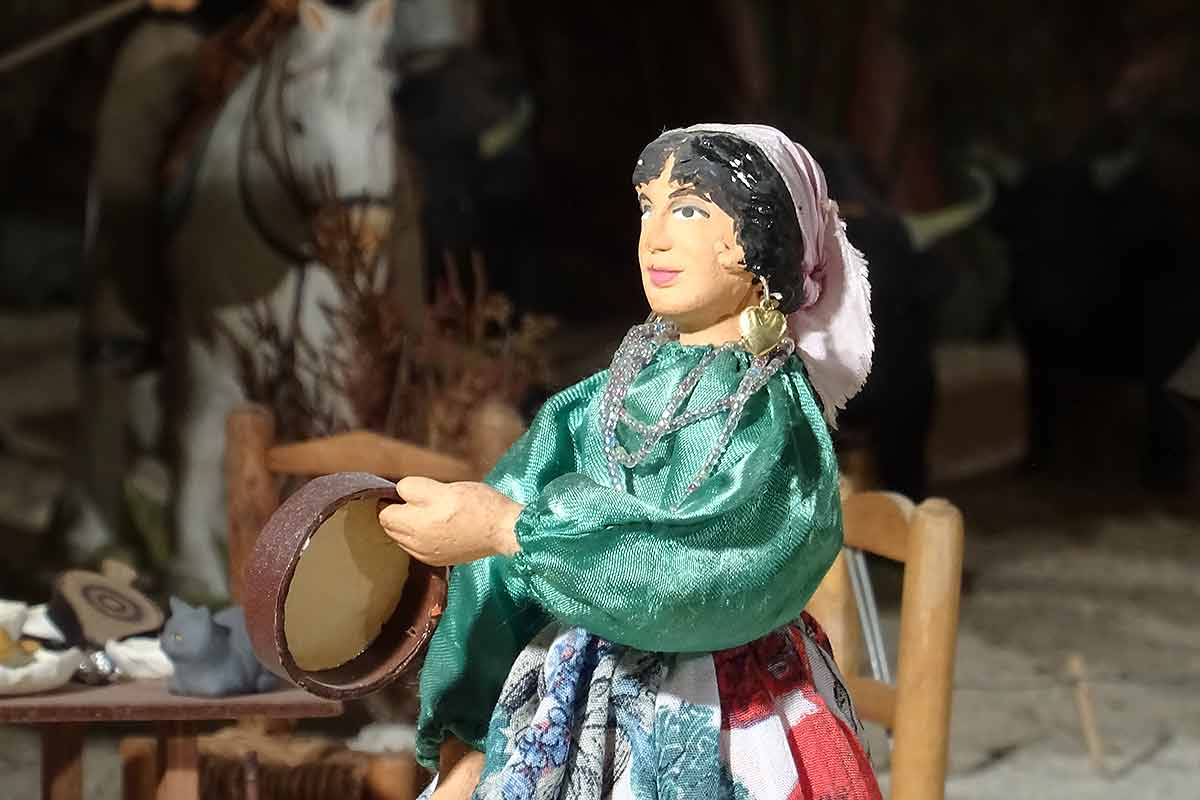 Crèche de Noël de la Confrérie des Gardians à Arles