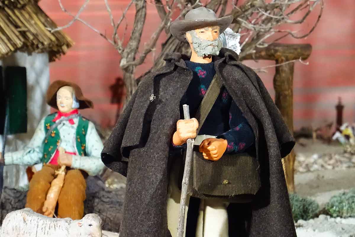 Crèche de Noël de la Confrérie des Gardians à Arles