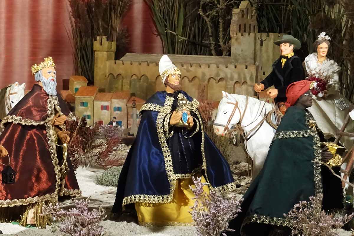 Crèche de Noël de la Confrérie des Gardians à Arles