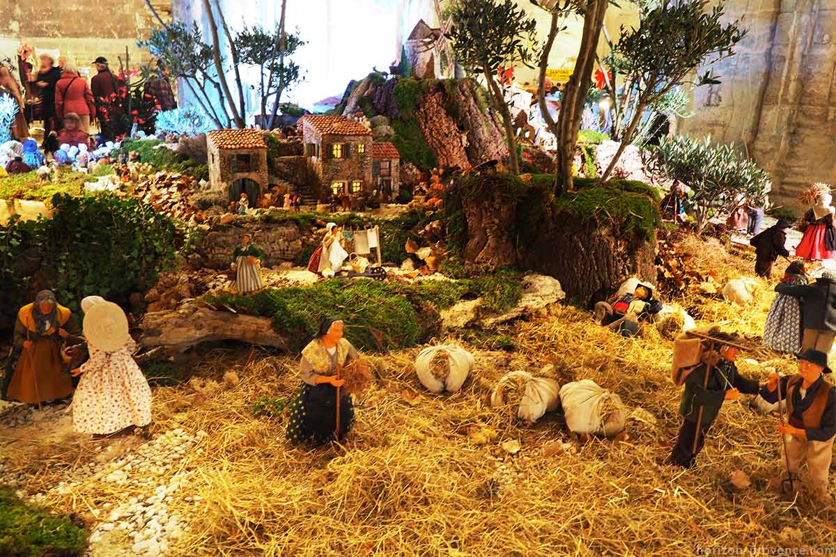 Crèche de Noël à Avignon