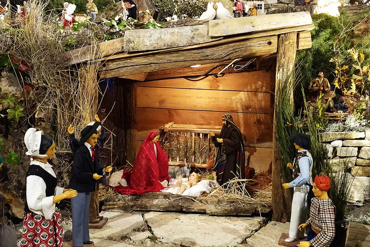 Crèche de Noël à Apt