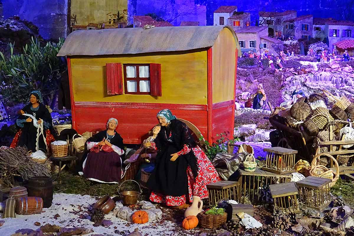 Crèche de Noël à Avignon