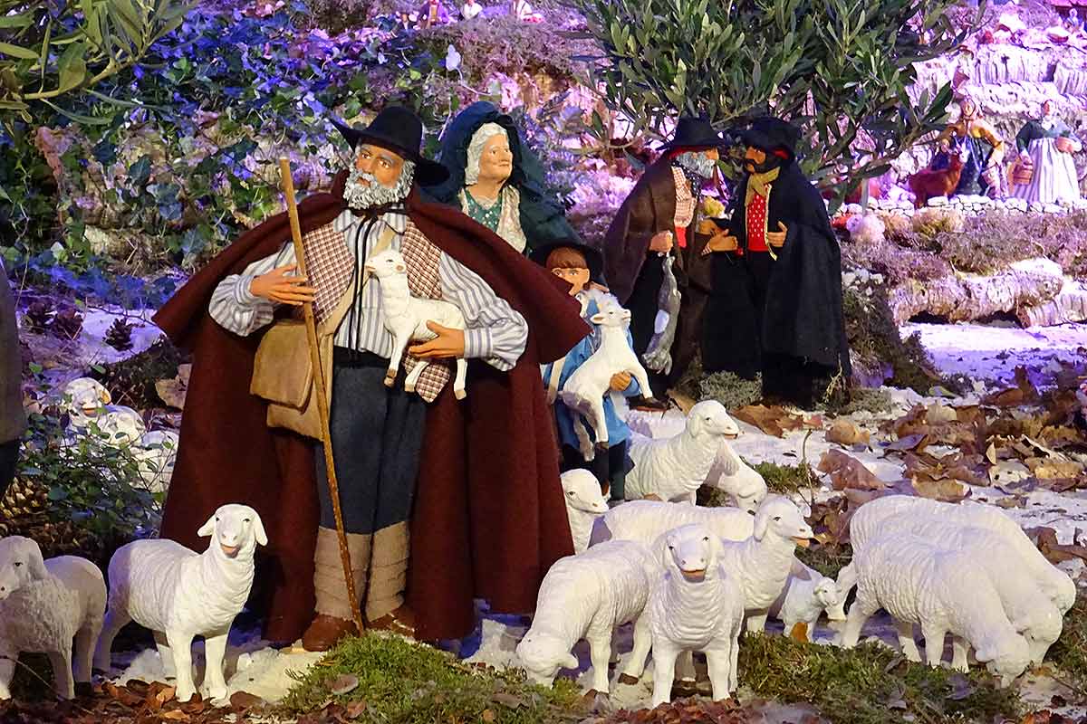 Crèche de Noël à Avignon