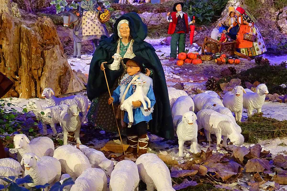 Crèche de Noël à Avignon