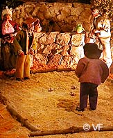 Cr&egrave;che de No&euml;l &agrave; Banon en Provence &copy; VF