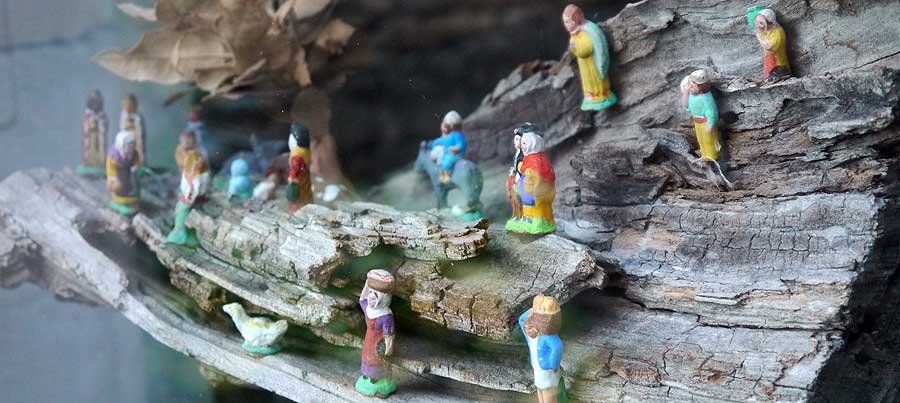 crèche de Noël  Castellet © VF