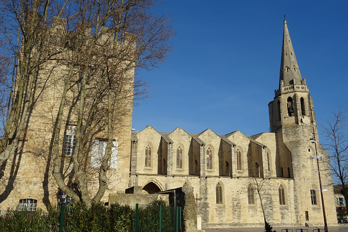 Crèche de Noël à Montfavet