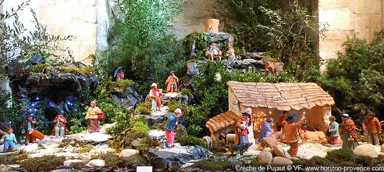 Crèche de Noël Pujaut