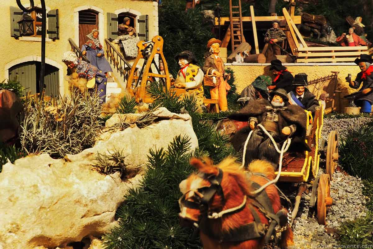 Crèche de Noël Michel Bonnaud