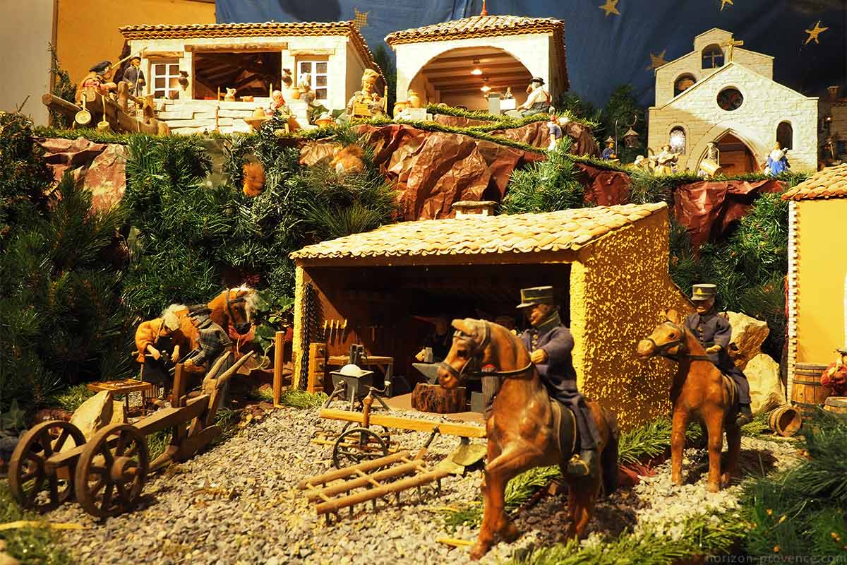 Crèche de Noël Michel Bonnaud