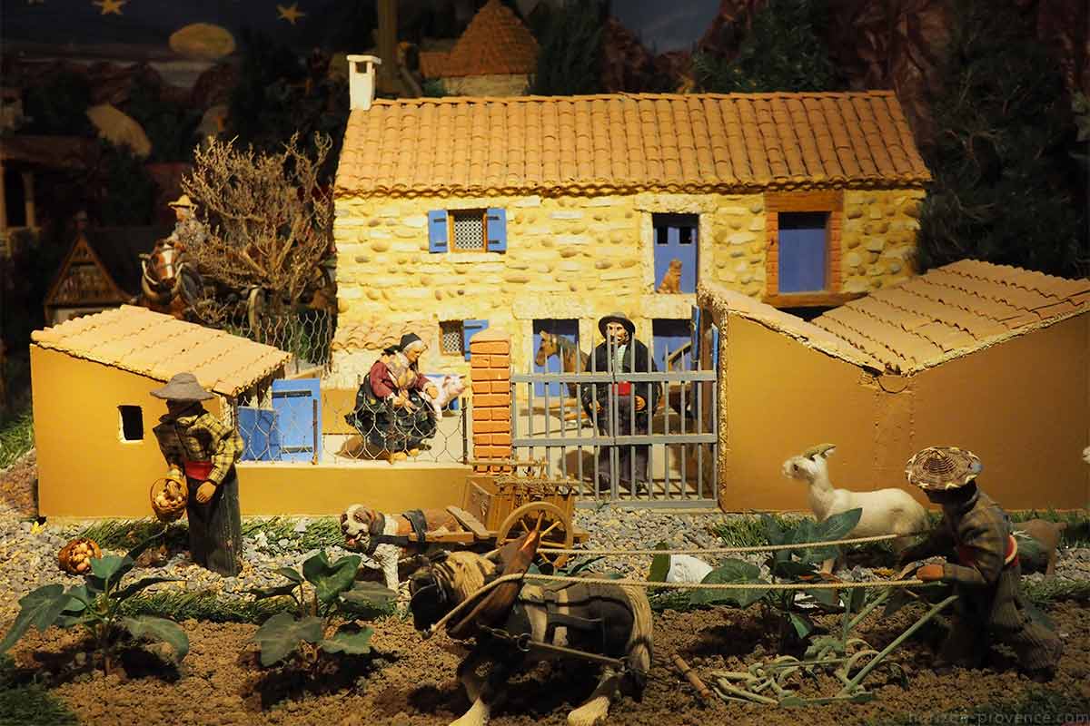 Crèche de Noël Michel Bonnaud