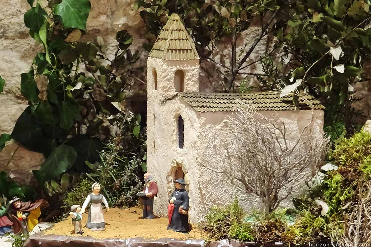 Crèche de Noël à Monteux