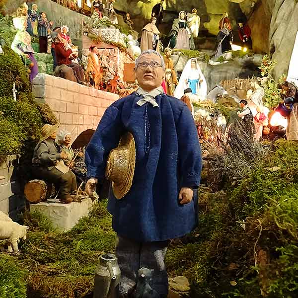 Crèche de  Noël aux Valayans