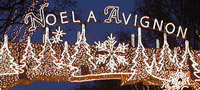 March&eacute; de No&euml;l en Avignon