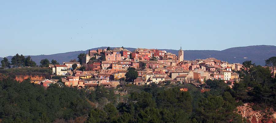 Roussillon village du Luberon © VF Roussillon © VF