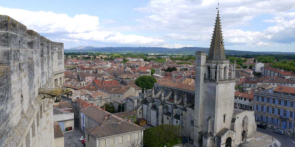 Tarascon vue du chateau de Tarascon © VF