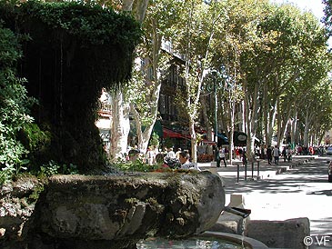 Cours mirabeau Aix-en-Provence