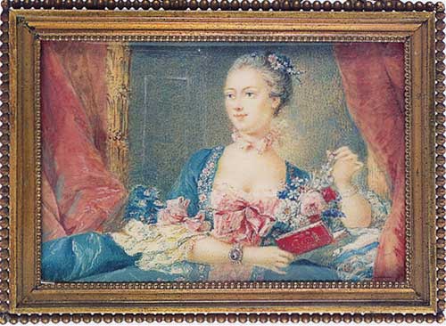 Portrait de la Marquise de Pompadour