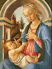La Vierge et l'Enfant - Botticelli