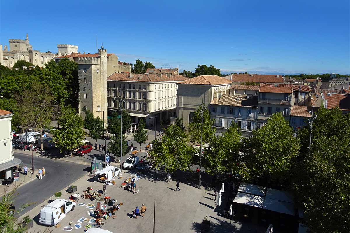 Mur vegetal Avignon  © VF