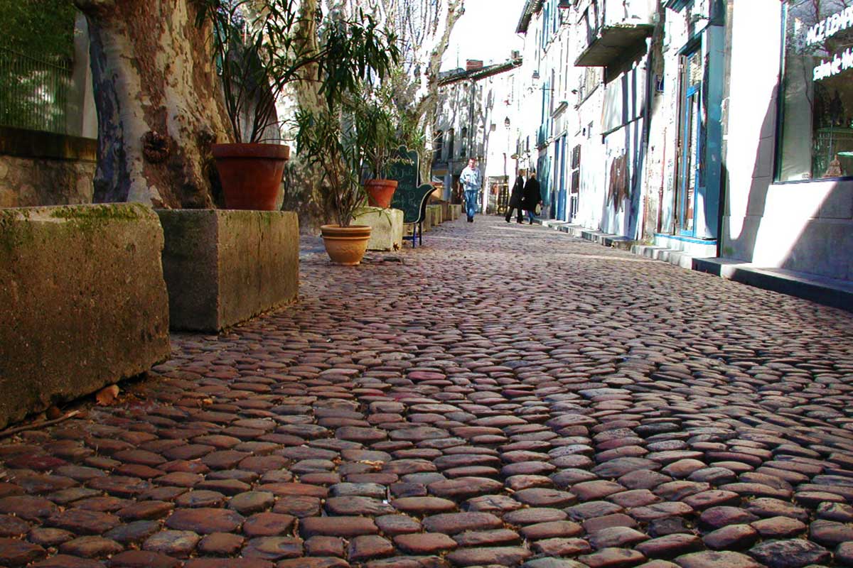 rue des teinturiers en Avignon