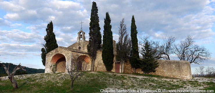 Eygalières Chapelle Sainte Sixte