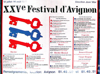 Festival d'Avignon 1971