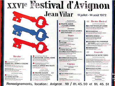Festival d'Avignon 1972