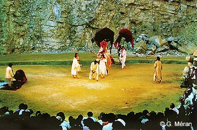 Mahabarata au Festival d'Avignon 1985 © G. Méran