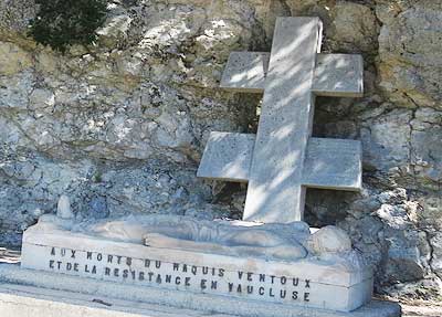 Monument à la Résistance en Vaucluse