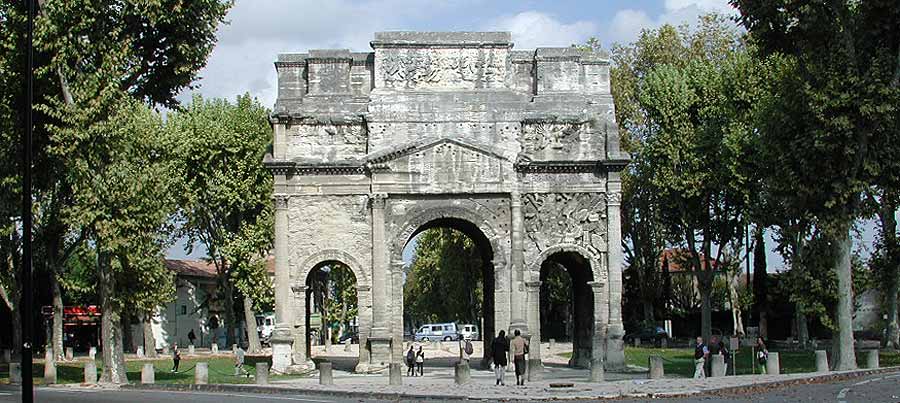 Orange arc de thriomphe