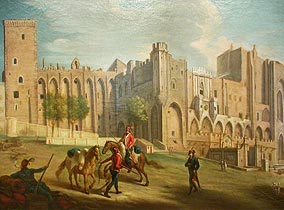 Palais vieux Palais des Papes Avignon © VF