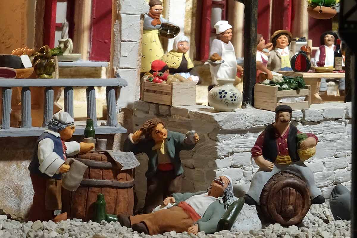 Crèche de Noël à Arles