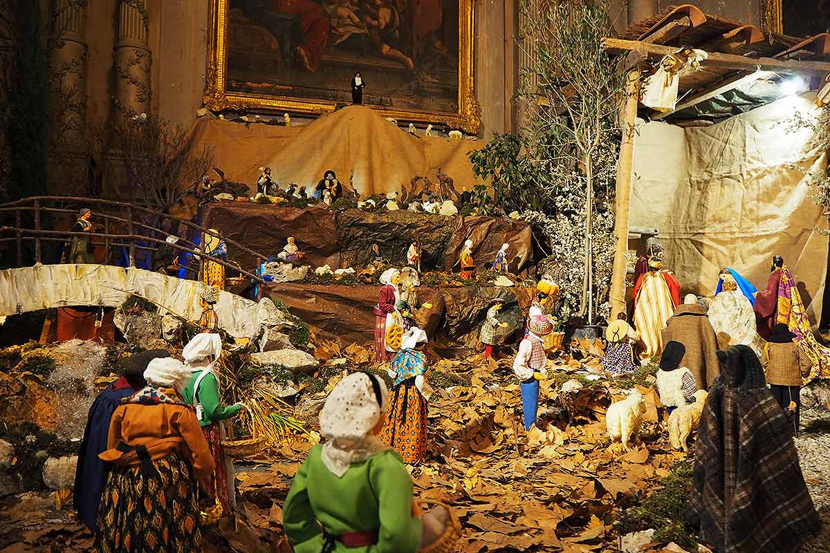 Crèche de Noël à Carpentras