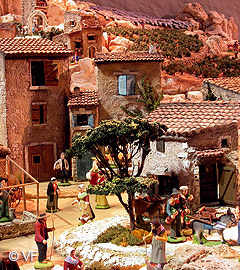 Crèche de Noël Avignon © VF