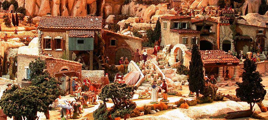 Crèche de Noël Avignon © VF