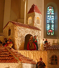 Crèche de Noël à Banon en Provence © VF
