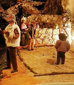 Crèche de Noël à Banon en Provence © VF