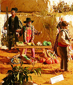 Crèche de Noël à Banon en Provence © VF