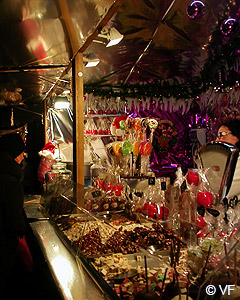 marché de noël Aix chalet